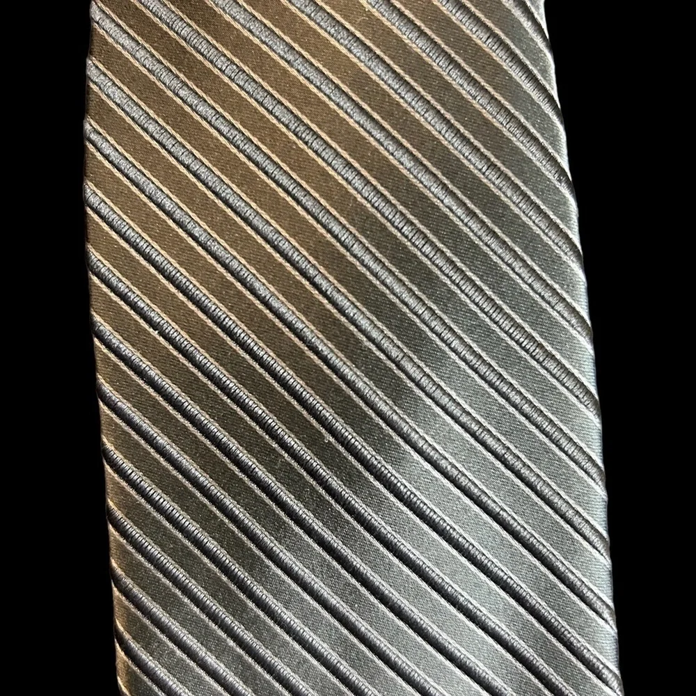 Express 100% Silk Shades of GrayTextured Tie NWT